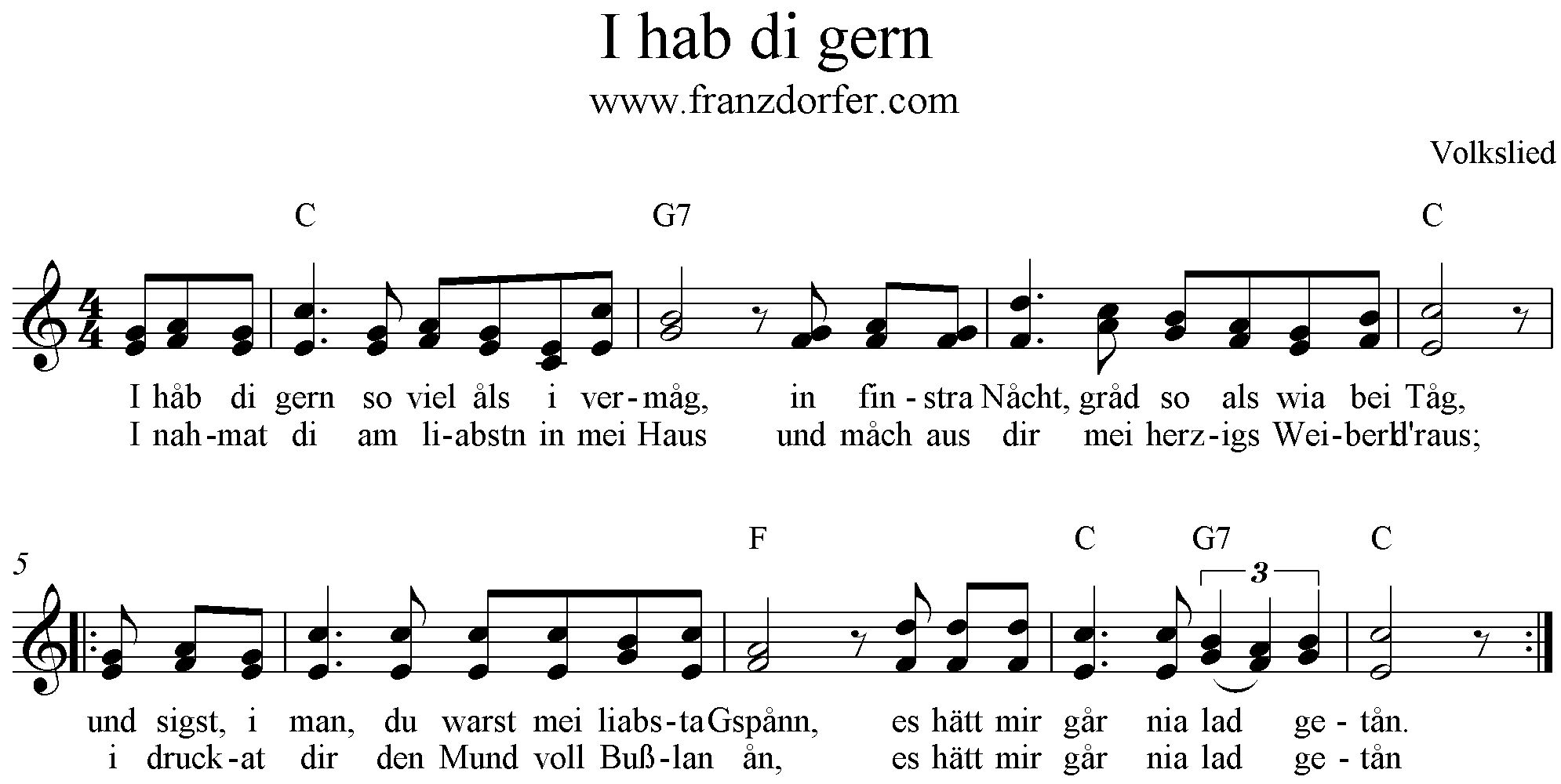 I hab di gern